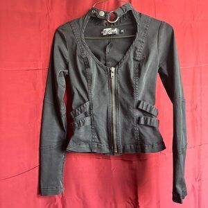 Rare vintage Lip Service ‘Institutionalized’ bondage dominatrix long sleeve top